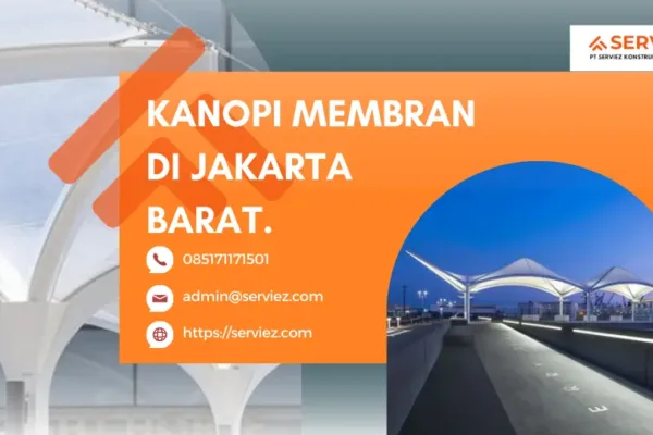 Kanopi Membran di Jakarta Barat