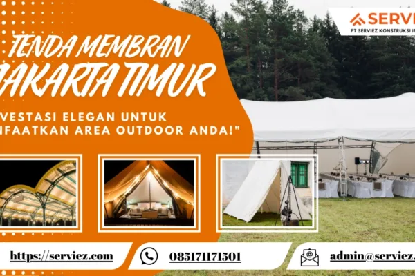 Tenda membran Jakarta Timur
