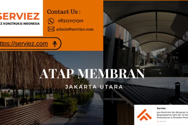 Atap Membran di Jakarta Utara