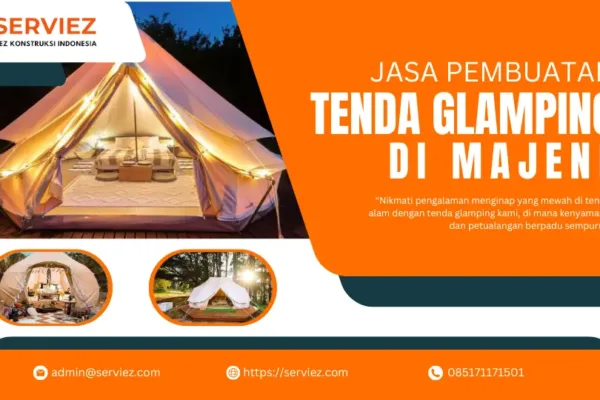 Jasa Pembuatan Tenda Glamping Majene