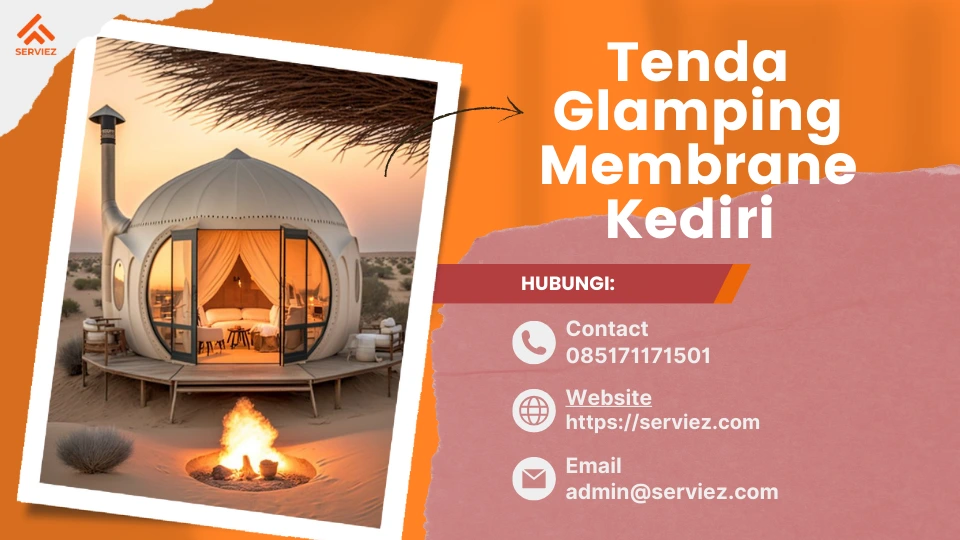 Jasa Pembuatan Tenda Glamping Membrane di Kediri