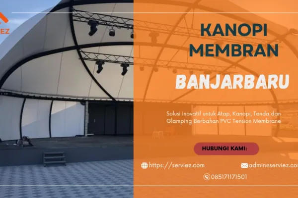 Kanopi Membran di Banjarbaru