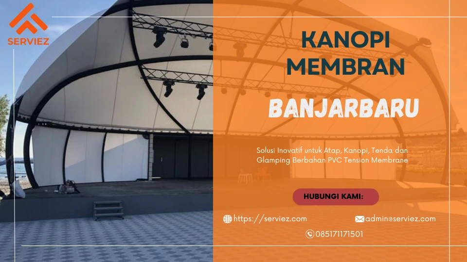 Kanopi Membran di Banjarbaru