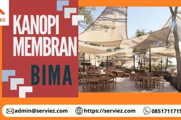 Kanopi Membran di Bima