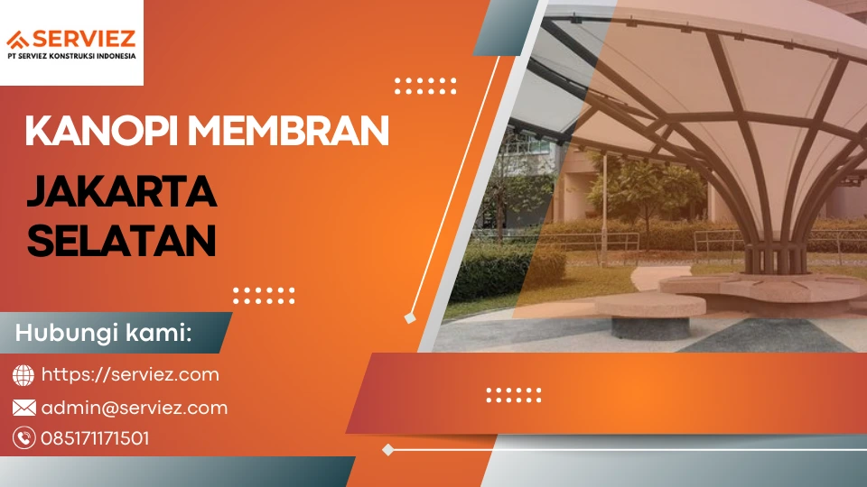Kanopi Membran di Jakarta Selatan