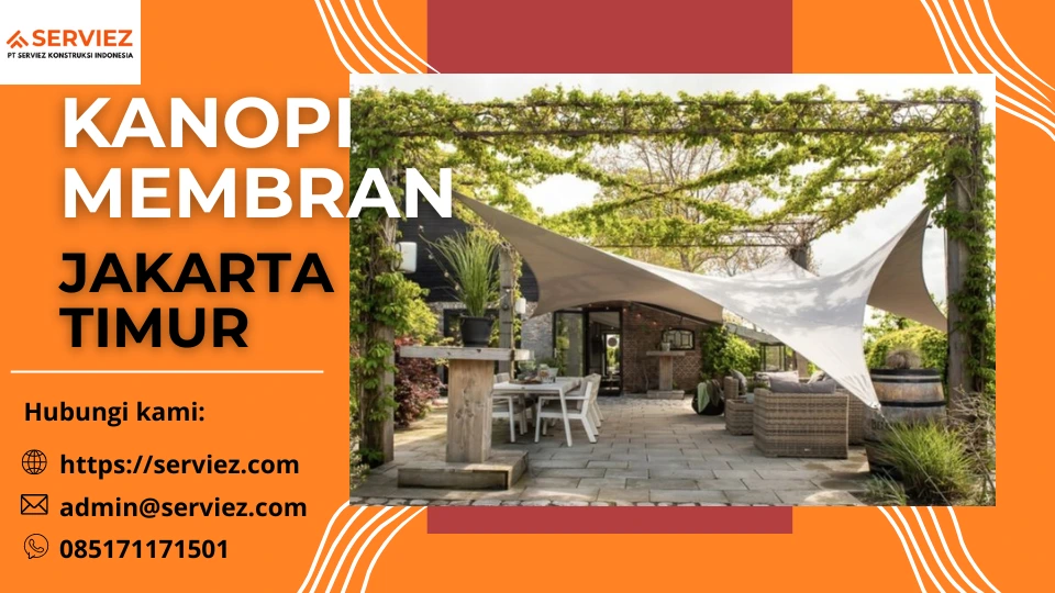 Kanopi Membran di Jakarta Timur