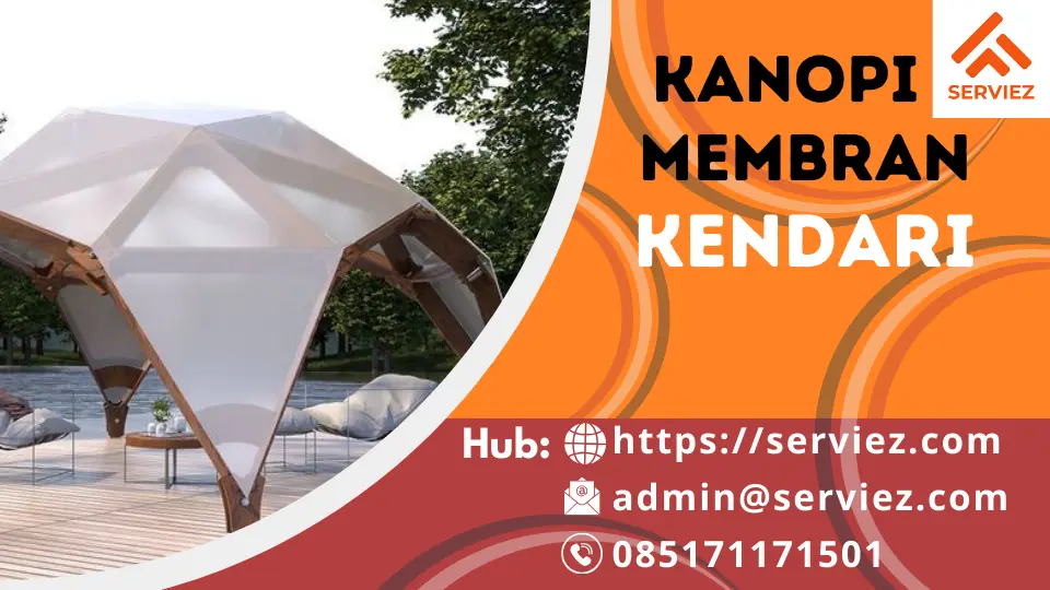Kanopi Membran di Kendari