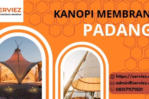 Kanopi Membran di Padang