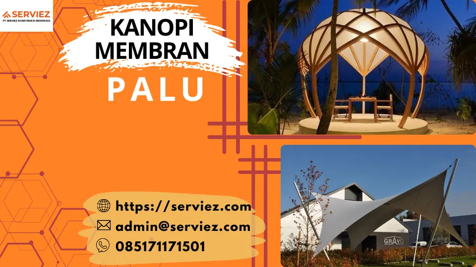Kanopi membran Palu