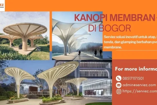 Kanopi Membran di Bogor
