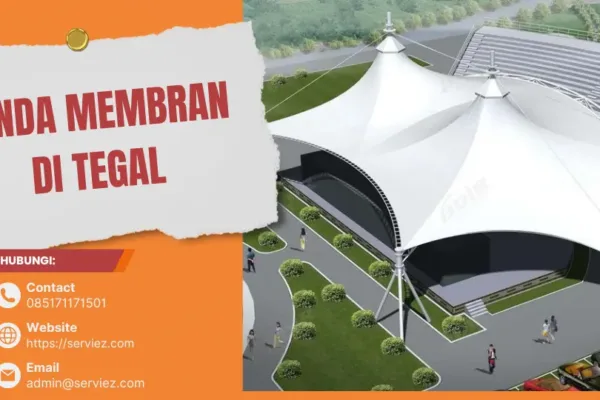 Tenda membran di Tegal
