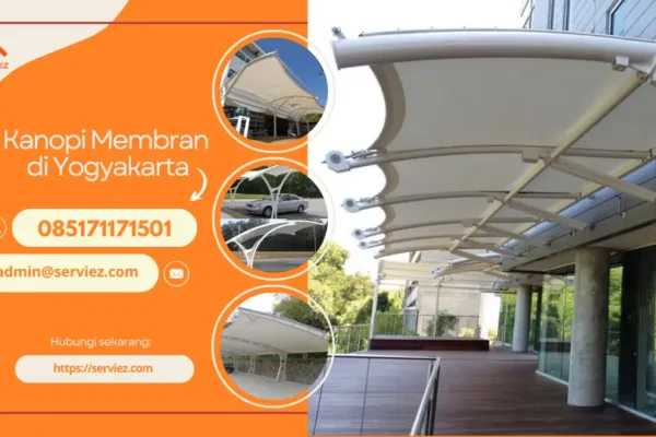 Kanopi membran di Yogyakarta