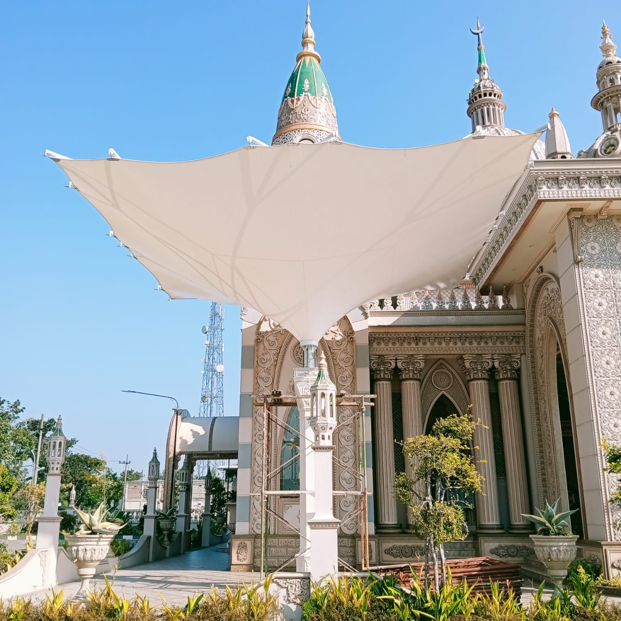 Kanopi masjid membrane nabawi madinah