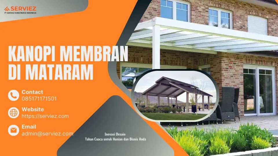 Kanopi Membran di Mataram 