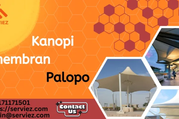 Kanopi membran di Palopo