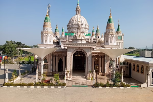 Kanopi membran masjid payung minimalis