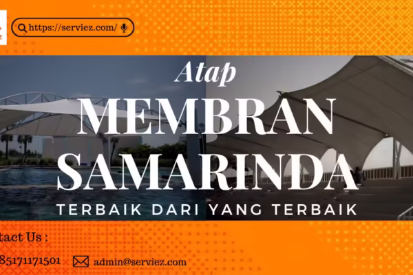 Atap membran di Samarinda