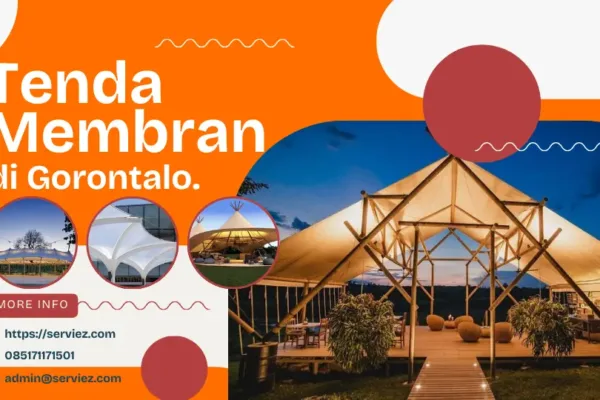 Tenda membran di Gorontalo