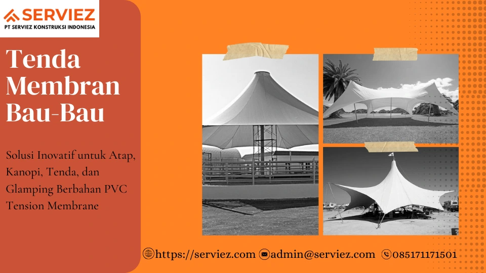 Tenda Membran di Bau-Bau