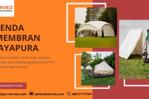 Tenda Membran di Jayapura