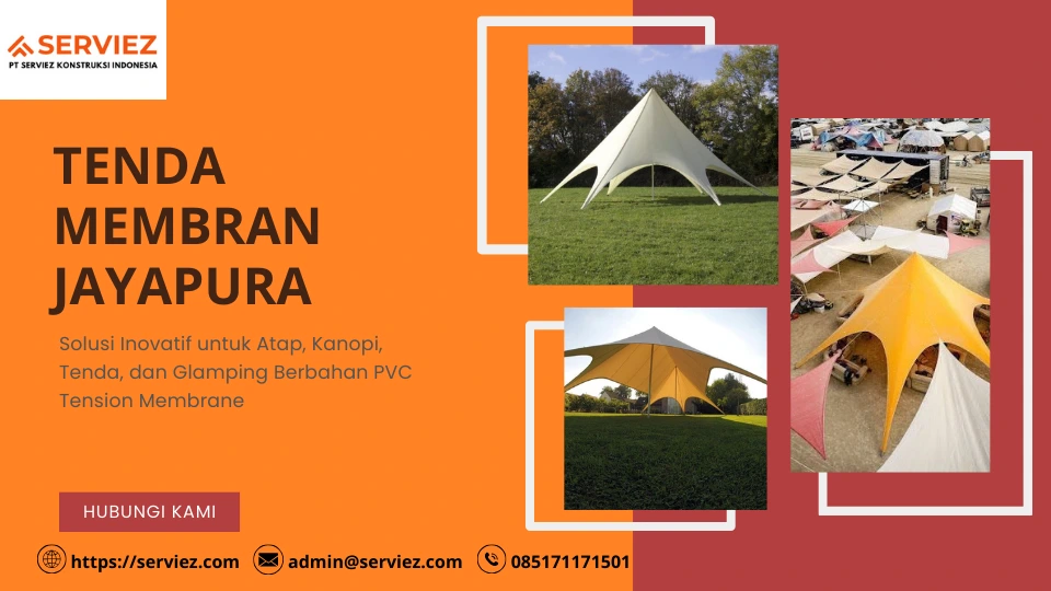 Tenda Membran di Jayapura