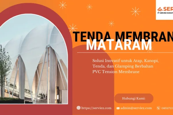 Tenda Membran di Mataram