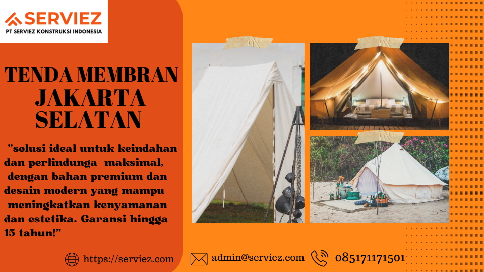 Tenda membran Jakarta Selatan