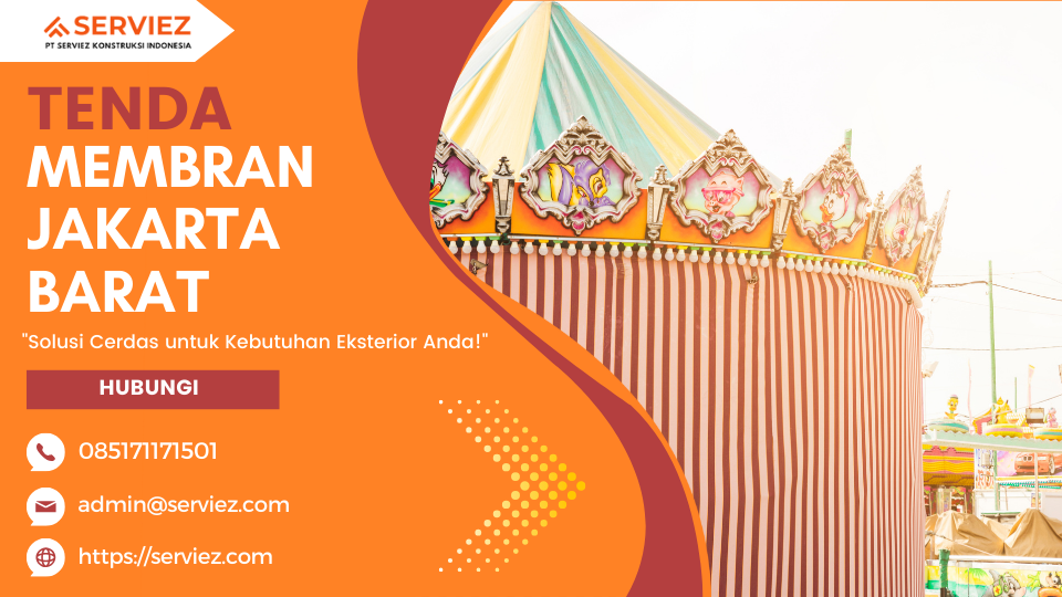 Tenda membran Jakarta Barat