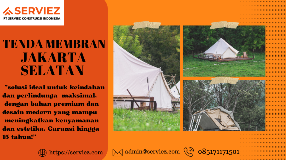 Tenda membran Jakarta Selatan