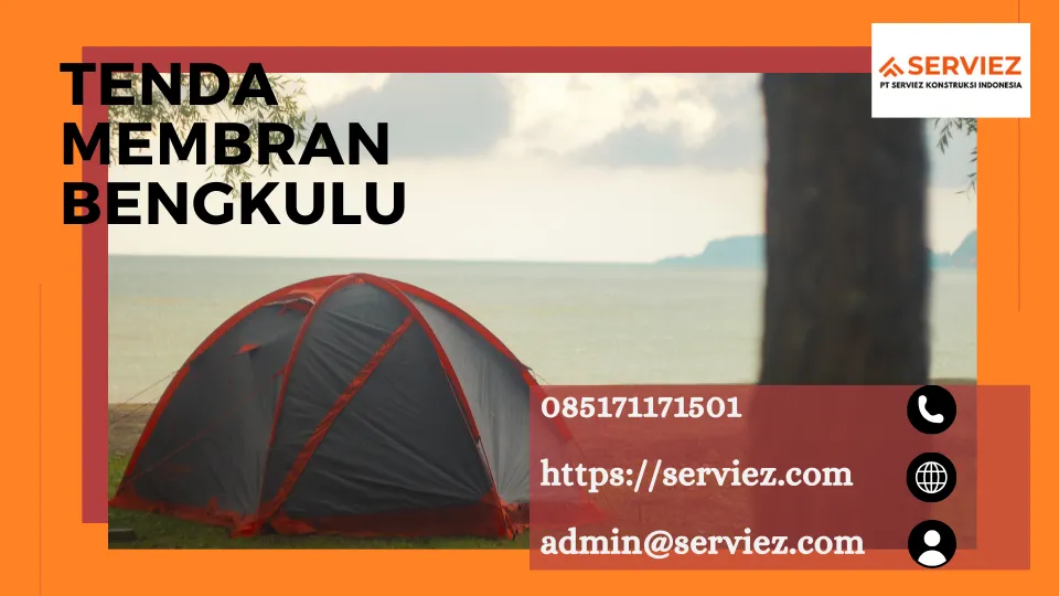 Tenda membran di Bengkulu