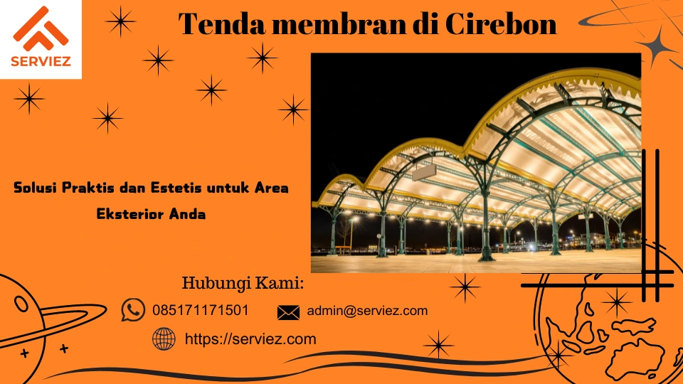 Tenda membran di Cirebon