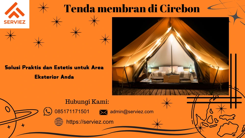 Tenda membran di Cirebon
