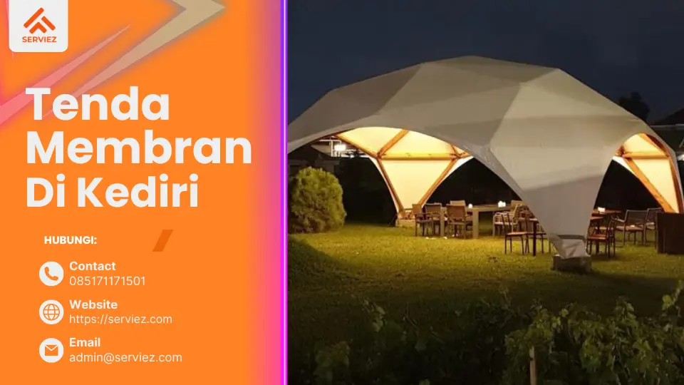 
Tenda membran di Kediri