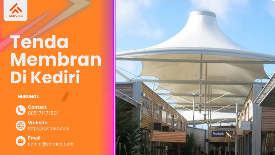 
Tenda membran di Kediri