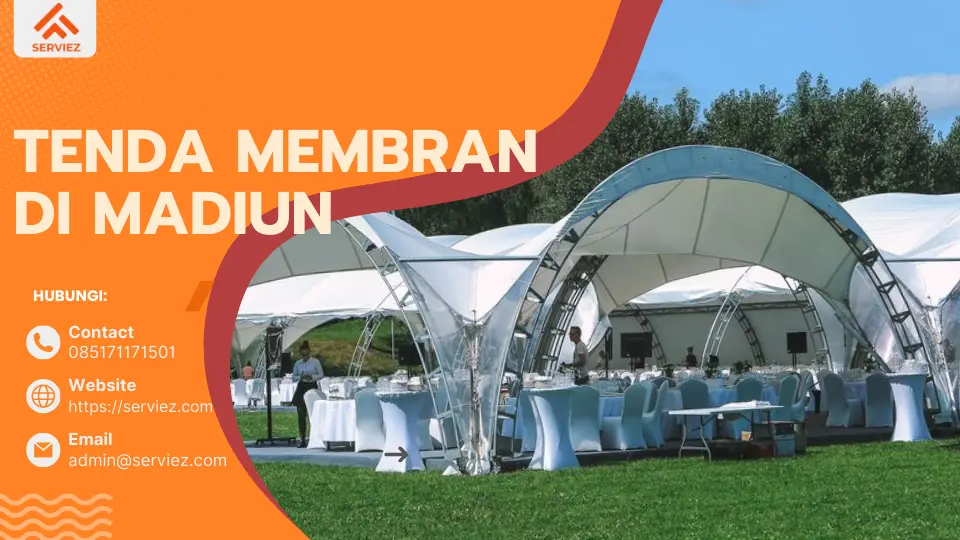 Tenda membran di Madiun