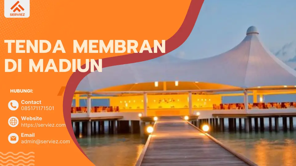 Tenda membran di Madiun
