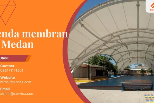 Tenda membran di Medan