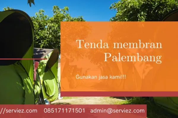 Tenda membran di Palembang