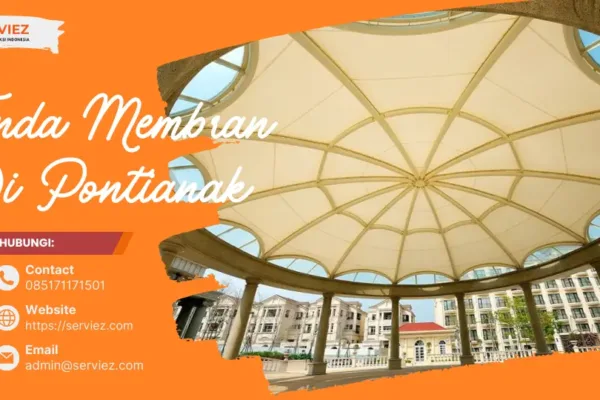 Tenda membran di Pontianak
