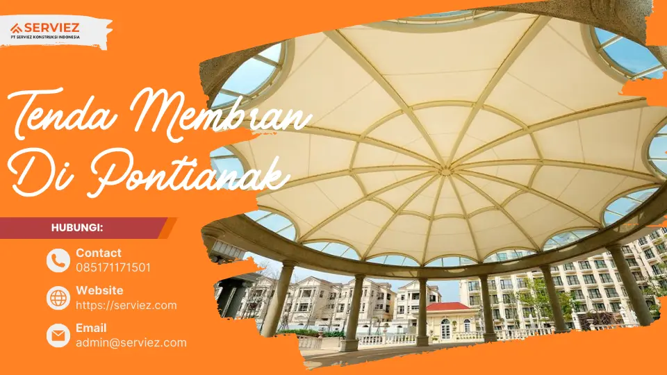 Tenda membran di Pontianak