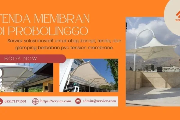 Tenda membran di Probolinggo