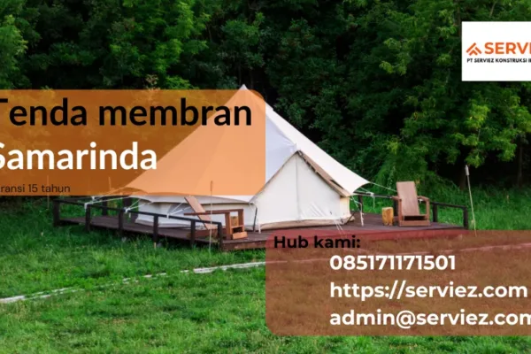 Tenda membran di Samarinda