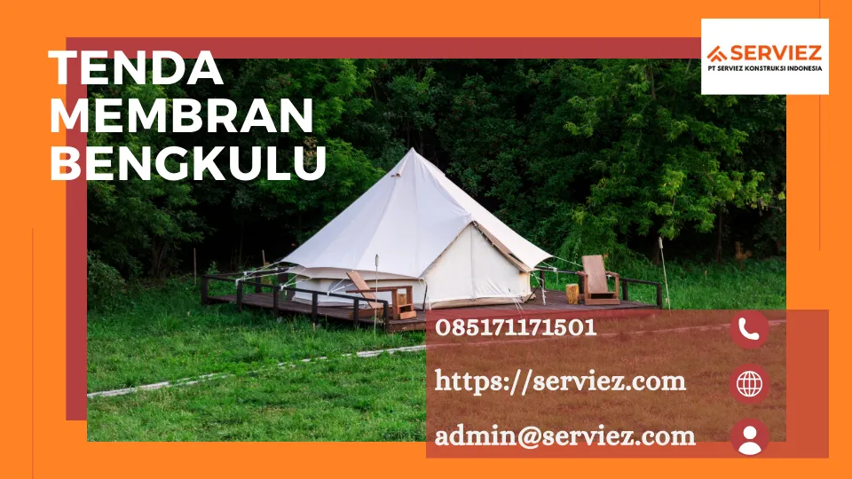 Tenda membran di Bengkulu