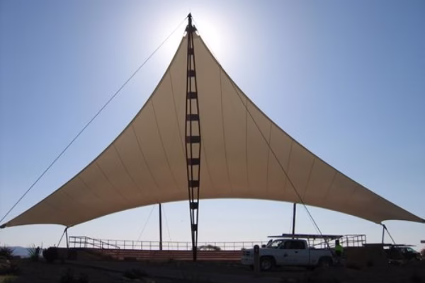 Tenda kanopi membran outdoor manado