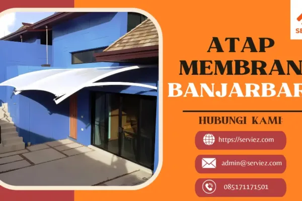 Atap Membran di Banjar Baru